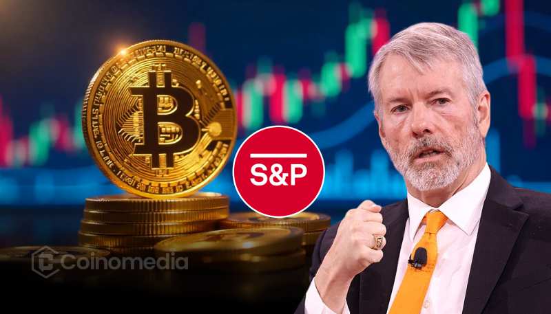 Saylor Bitcoin digital capital concept beating S&P index