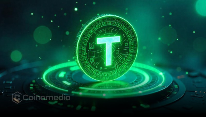 Tether minted 6B USDT chart showing July issuance