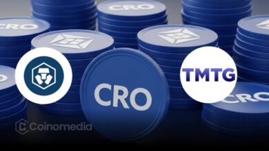Crypto.com CRO treasury launch with Trump Media and Yorkville holding 19% supply