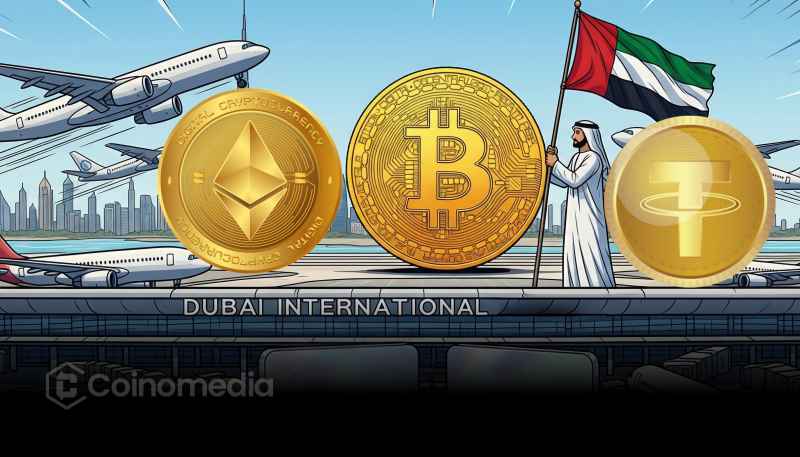 UAE travelers booking flights using Bitcoin, Ether, and USDT