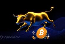 Bitcoin price correction after record monthly close chart
