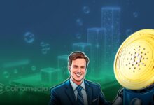 Graph showing Cardano ADA withdrawal from centralized exchanges