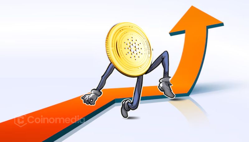 Cardano ADA reaches top 8 position on CoinMarketCap rankings