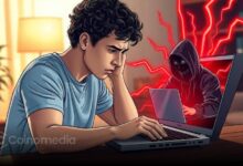 Fake Binance SMS scam warning alert for crypto users