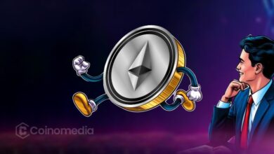 Ethereum price chart showing $4,811 and $8,557 target levels
