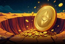 ETH Dump Alert showing $418.8M net taker sell volume data