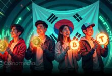 Chart showing Korean crypto investors by age group and average holdings
