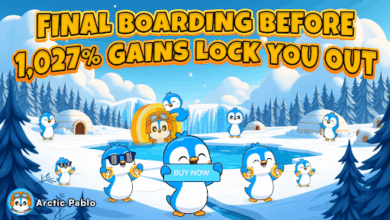 Arctic Pablo Coin Presale, Meme Coin ROI Opportunity, Community Competition Crypto Rewards, Invest in New Meme Coins, High Potential Crypto Presale, Tokenomics Community Incentives, Early Bird ARCTIC PABLO Profit, Meme Coin Listing Forecasts, Reward Driven Meme Tokens, Viral Crypto Contest Earnings
