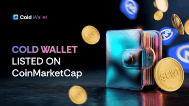 Cold Wallet Gets CMC Listing as Presale Hits $5.8M While Solana and Dogecoin Aim for Growth