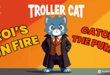 Bonk coin price chart 2025, Troller Cat Stage 17 presale stats, Best new meme coins to buy now 2025, Bonk market cap $1.98B, Ethereum meme coin staking rewards, Troller Cat 69% APY program, Bonk all-time high and low prices, Deflationary Play-to-Earn crypto model, Meme coin ROI projection 2025, Buy TCAT before listing price increase.