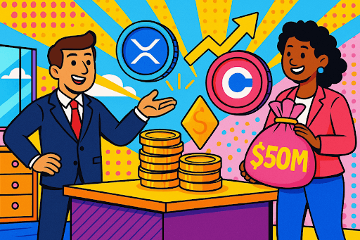 XRP Corporate Adoption - $50M Treasury Allocation, Coinbase Prime to Custody 90% in Crypto