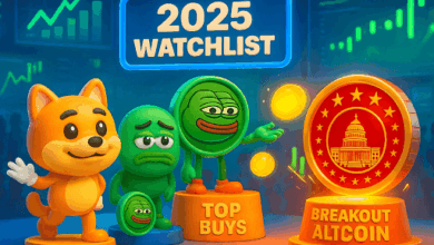 2025 Watchlist — DOGE, PEPE Drop From Top Buys While MAGACOIN FINANCE Gains Investor Traction