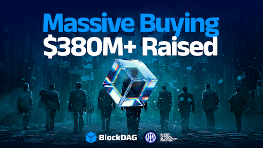 Mixed Crypto Signals: AAVE & SHIB Slow Down While BlockDAG Accelerates Past $386M As it Races Towards $600M