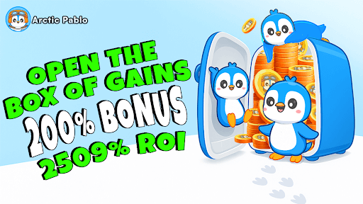 Arctic Pablo Coin ignites presale frenzy with triple bonuses; Pepe Coin and Fartcoin show gains. Don’t miss Arctic Pablo, which shines among the Best New Meme Coins to Buy Now.