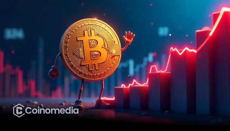 Chart showing Bitcoin options expiry and price movement