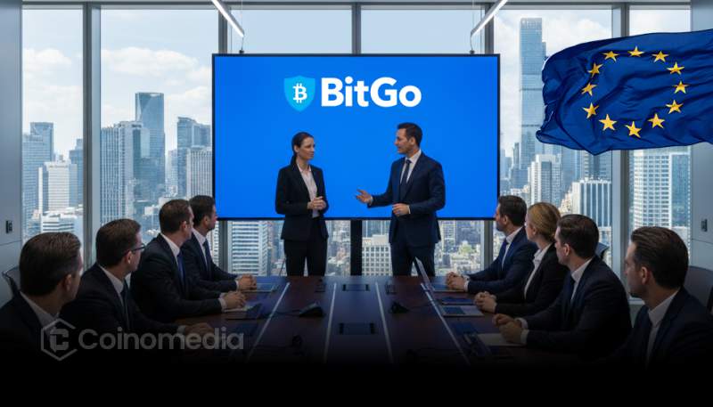 BitGo logo with Germany flag symbolizing regulated crypto trading approval