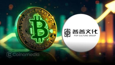 CPOP logo with Bitcoin coins representing CPOP Bitcoin purchase