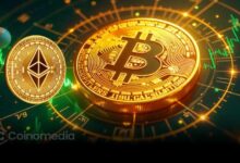 Crypto astrology chart showing planetary movements and Bitcoin price