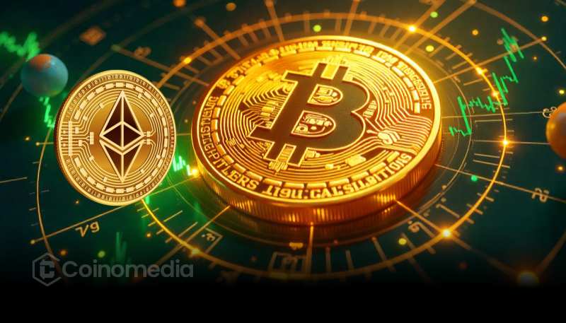 Crypto astrology chart showing planetary movements and Bitcoin price