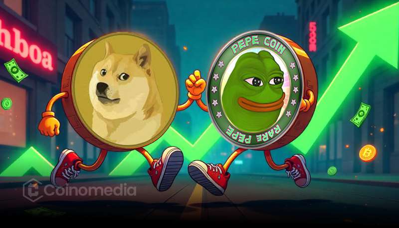 DOGE and PEPE blue-chip meme coins with lasting value