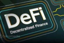 Chart showing DeFi and real-world assets 2025 YTD gains