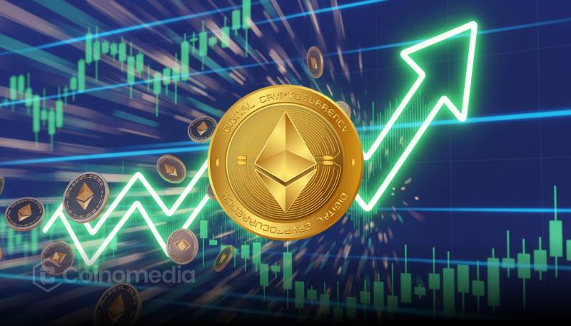 Ethereum chart showing breakout and price prediction toward $10K