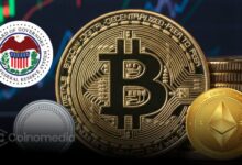 Bitcoin price chart rising after Fed rate cuts