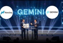 Gemini Nasdaq IPO announcement with ticker GEMI