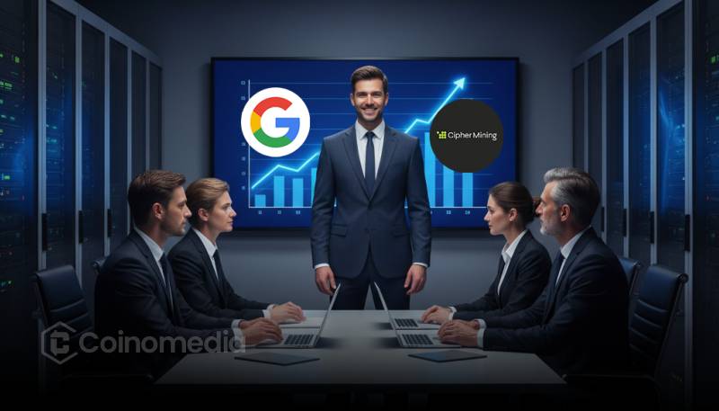 Google Secures 5.4% Stake in Cipher Mining