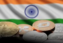 Map showing global crypto adoption rates in 2025 with India, US, and Pakistan leading