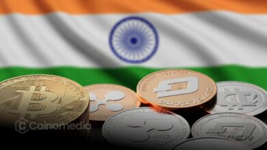 Map showing global crypto adoption rates in 2025 with India, US, and Pakistan leading