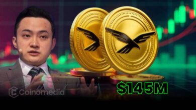 Justin Sun receives 600M WLFI tokens worth $145 million