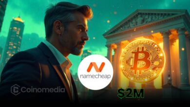 Bitcoin domain sale accepted by Namecheap