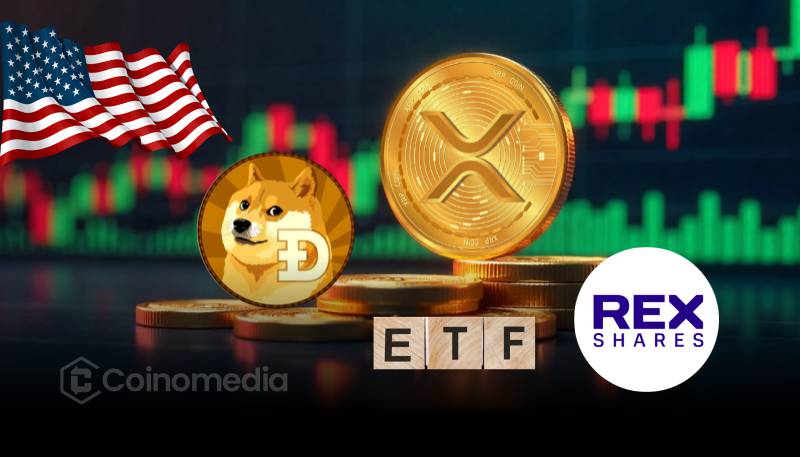 Dogecoin and XRP Spot ETFs launched by REXShares in the U.S