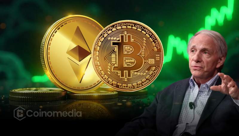 Ray Dalio discusses crypto as an alternative currency with limited supply.