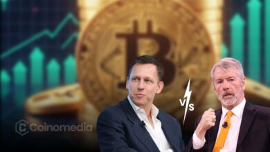 Michael Saylor and Peter Thiel crypto treasury strategies