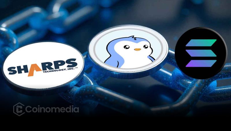Sharps Technology and Pudgy Penguins Solana digital asset treasury partnership