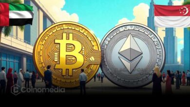 Map showing top crypto-obsessed countries led by Singapore and UAE