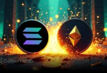 Solana vs Ethereum price performance chart showing potential upside