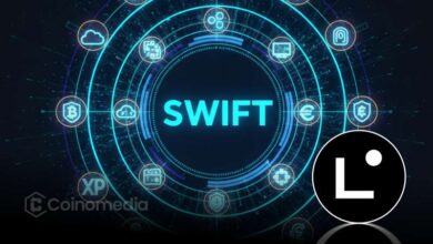 SWIFT stablecoin integration using Linea blockchain