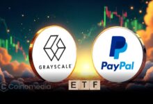 "Infographic showing top 10 crypto updates including ETFs, Grayscale fund, PayPal PYUSD, and Binance BNB surge"