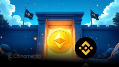 Ethereum price trend with Trend Research deposit to Binance