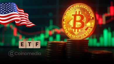 Chart showing US spot Bitcoin ETFs holding 1.3 million BTC worth $152 billion
