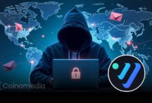 Blockchain alert showing Venus Protocol account compromised due to phishing attack