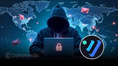 Blockchain alert showing Venus Protocol account compromised due to phishing attack