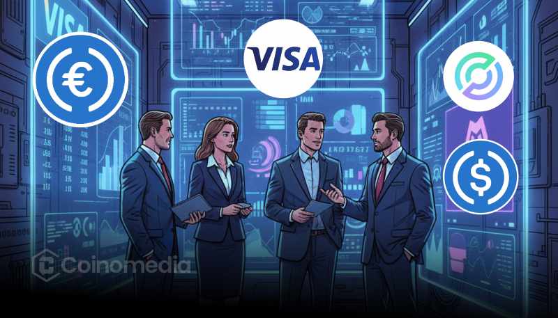 Visa partners with Circle to use USDC and EURC stablecoins for faster cross-border payments