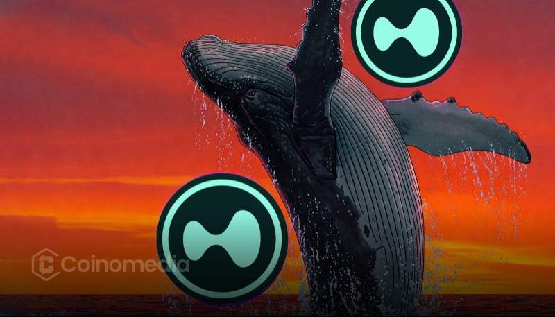 Whale wallet selling HYPE tokens with $57M profits