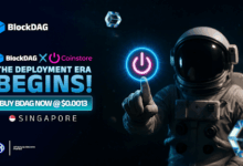 BlockDAG’s $404M Milestone and Coinstore Partnership in Singapore Seal Its Spot the Best Crypto to Buy in 2025