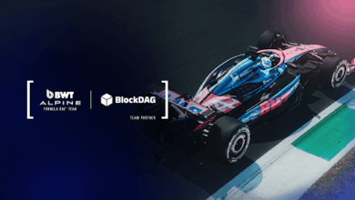 BlockDAG Leads with Nearly $415M Presale & BWT Alpine Formula 1® Deal, While XRP Eyes $22 & SHIB Rebuilds