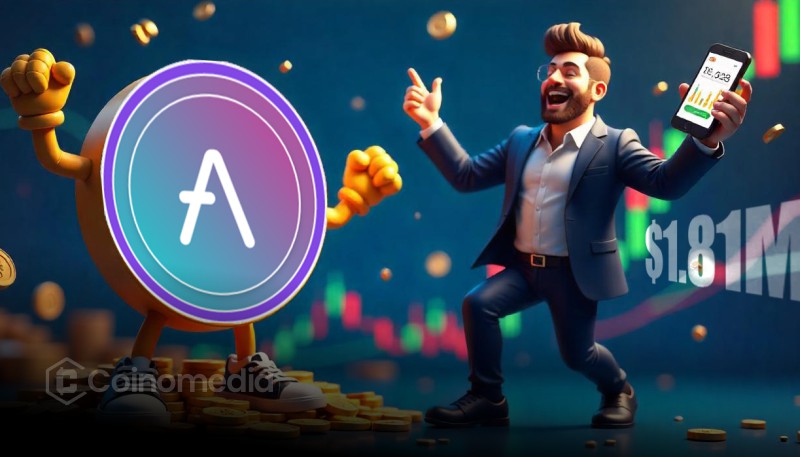 AAVE price prediction chart showing higher lows formation